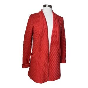 Brixon Ivy Stitch Fix Cable Chunky Knit Faux Cashmere Knit Duster Cardigan M